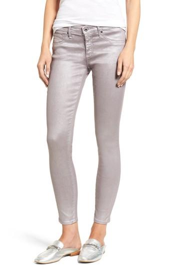 Women's Ag The Legging Ankle Jeans - Metallic