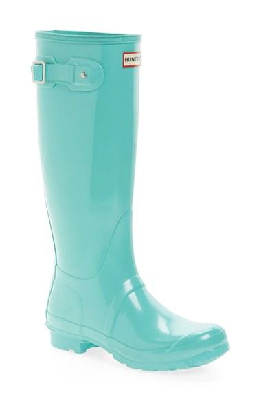 Women's Hunter Original High Gloss Boot M - Green