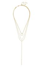 Women's Baublebar Anello Everyday Fine Layered Y Necklace