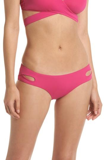 Women's Becca Color Code Hipster Bikini Bottoms - Pink