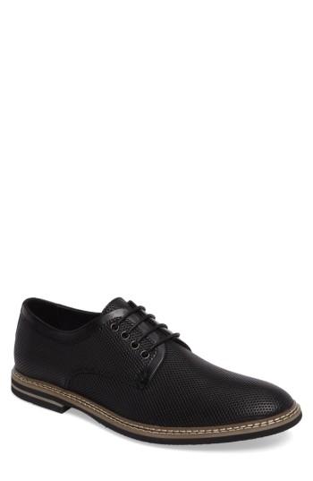 Men's English Laundry Canning Plain Toe Derby M - Black