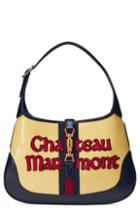 Gucci Medium Jackie Chateau Marmont Gg Hobo - Yellow