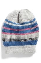 Women's Free People Everyday Striped Beanie - Blue