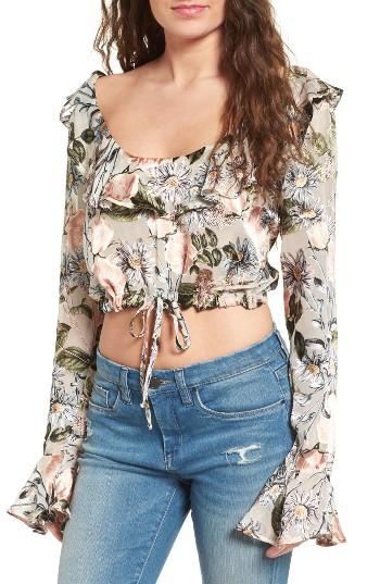Women's For Lovers + Friends Luciana Ruffle Blouse