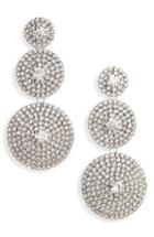 Women's Leith Tiered Crystal Drop Earrings