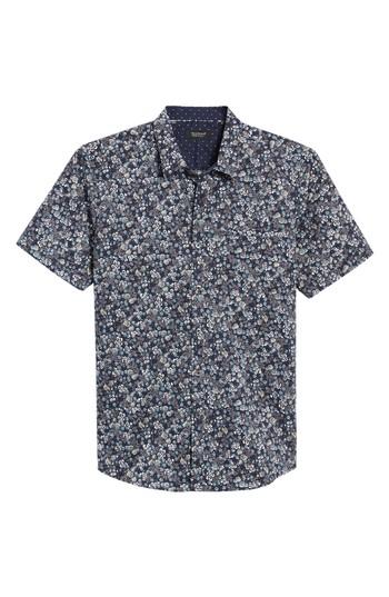Men's 7 Diamonds Still Standing Print Woven Shirt