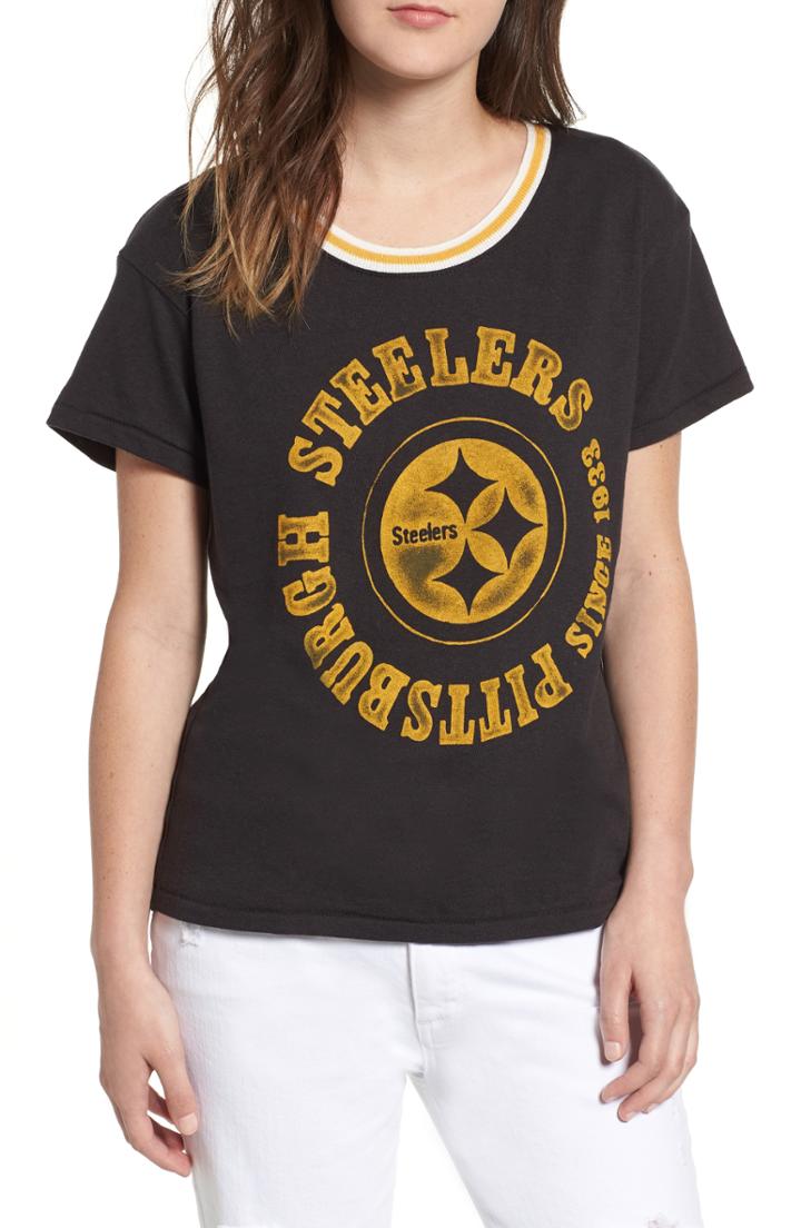 Women's Junk Food Nfl Steelers Kick Off Tee