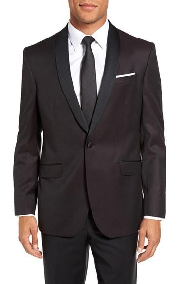 Men's Ted Baker London Josh Trim Fit Wool Dinner Jacket
