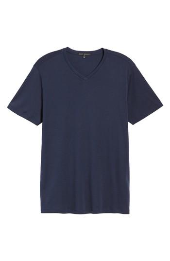 Men's Robert Barakett Georgia Regular Fit V-neck T-shirt - Blue/green