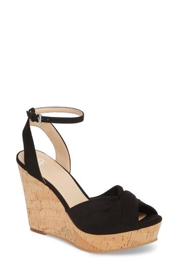 Women's Bp. Arya Platform Wedge Sandal M - Black