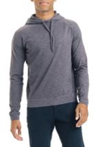 Men's Good Man Brand Long Sleeve Slim Fit Slub Hoodie - Grey
