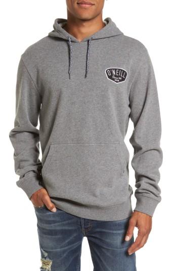 Men's O'neill Shaping Bay Hoodie, Size - Grey