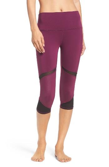 Women's Alo Align High Waist Capris - Purple