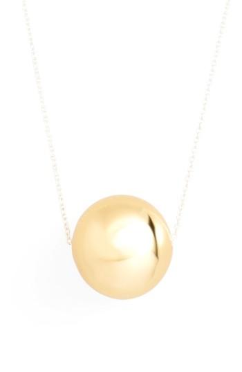 Women's Argento Vivo Large Sphere Pendent Necklace