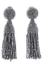 Women's Oscar De La Renta 'classic Short' Tassel Drop Earrings