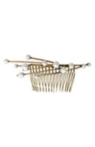 Lelet Ny Pearl Branch Comb, Size - Metallic