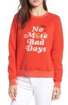 Women's Rebecca Minkoff No Bad Days Sweatshirt, Size - Red