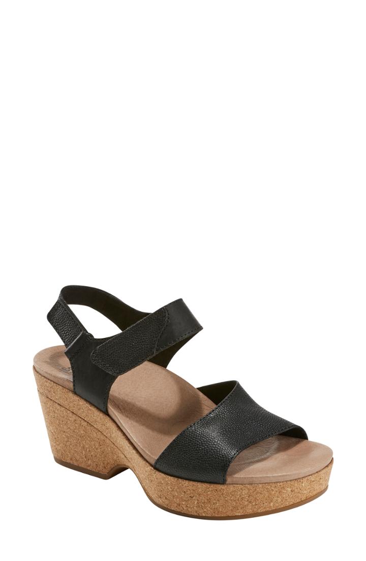 Women's Earth Kella Platform Sandal M - Black