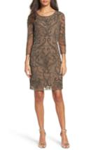 Women's Pisarro Nights Embellished Sheath Dress - Brown
