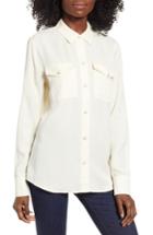 Women's Socialite Western Shirt - Ivory