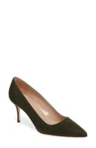 Women's Manolo Blahnik Bb Pump Us / 36eu - Green