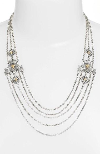 Women's Konstantino 'penelope' Multistrand Collar Necklace