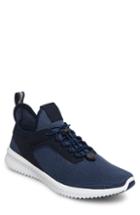 Men's Steve Madden Gottit Knit Sneaker .5 M - Blue