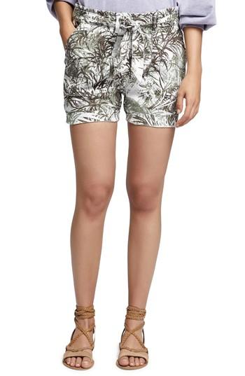 Women's Sanctuary Muse Tie Waist Shorts - Green