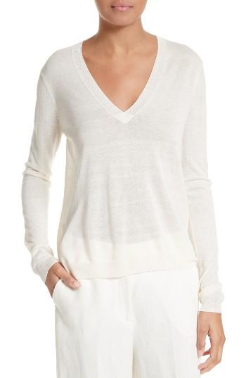Women's Theory Yulia Lightweight Silk Blend Sweater