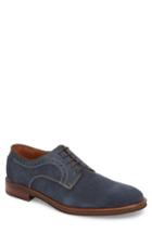 Men's Johnston & Murphy Warner Plain Toe Derby M - Blue