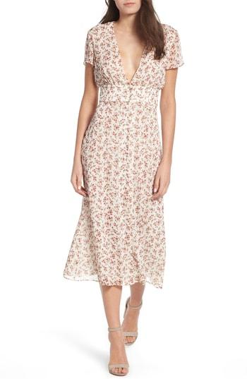 Women's The East Order Faretta Midi Dress - Red