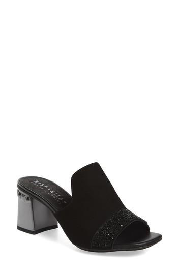 Women's Hispanitas Stormie Slide Sandal .5us / 36eu - Black