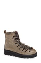 Women's Seychelles Resource Lace-up Boot With Faux Fur Trim