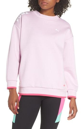 Women's Puma Chase Sweatshirt - Purple