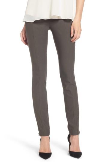 Women's Nic+zoe Zip Ankle Wonder Stretch Pants - Green