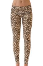 Women's Ragdoll Leopard Print Leggings - Beige
