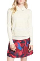 Women's Draper James Lace Collar Augusta Sweater