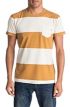 Men's Quiksilver Maxed Out Pocket T-shirt - Yellow