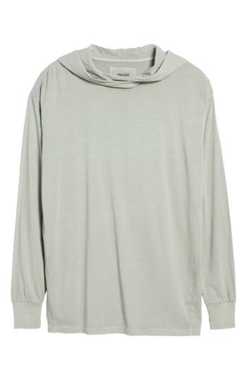 Men's Zanerobe Rugger Long Sleeve Hooded T-shirt, Size - Green