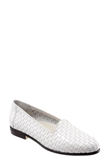 Women's Trotters Slip-on M - White