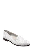 Women's Trotters Slip-on M - White