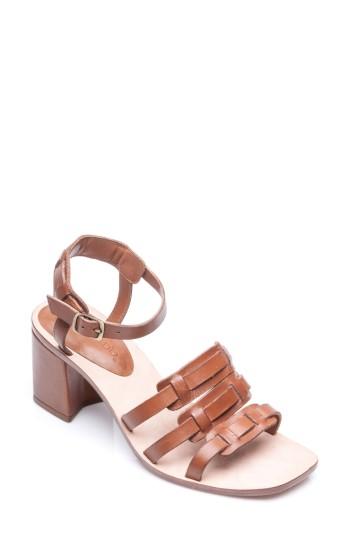Women's Bernardo Footwear Santina Ankle Strap Sandal .5 M - Brown