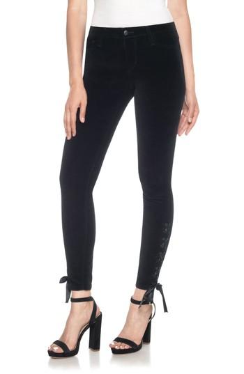 Women's Joe's Icon Lace-up Ankle Skinny Velvet Pants