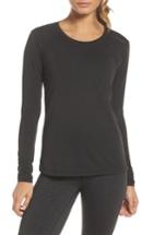 Women's Brooks Distance Long Sleeve Tee - Black