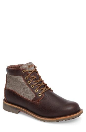 Men's Olukai Hualalai Plain Toe Boot M - Brown