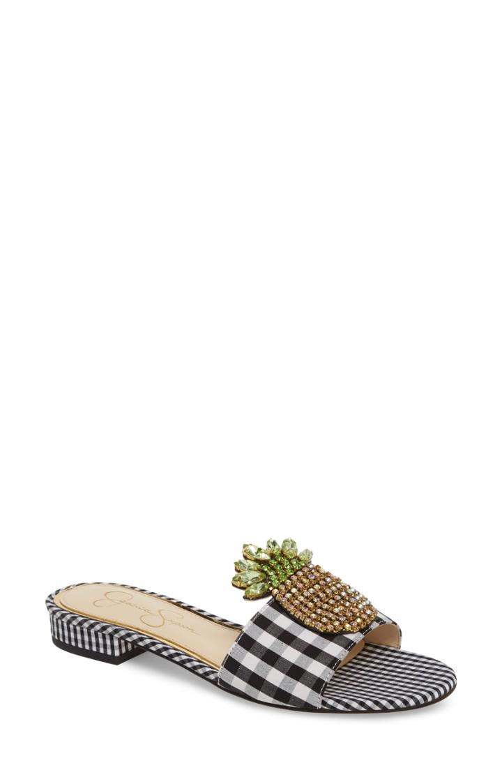 Women's Jessica Simpson Crizma Embellished Slide Sandal