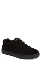 Men's Hip And Bone Leather Wire Sneaker .5 M - Black