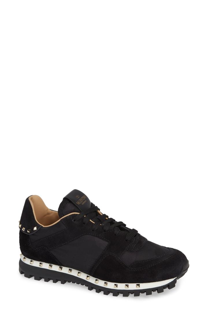 Women's Valentino Garavani Rockstud Sneaker Us / 35eu - Black