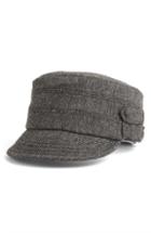 Women's San Diego Hat Tweed Cap - Black
