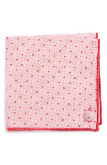 Men's Armstrong & Wilson Chicken Pox Cotton Pocket Square